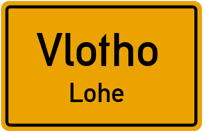 Straßenverzeichnis Vlotho Lohe