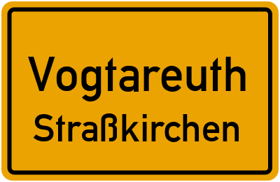 Ortsschild Vogtareuth Straßkirchen