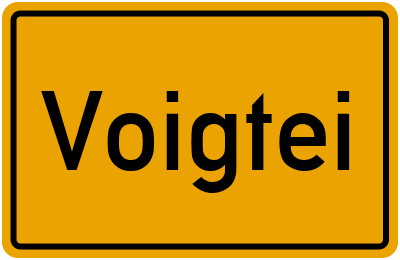 Voigtei in Niedersachsen