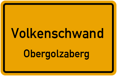 Ortsschild Volkenschwand Obergolzaberg