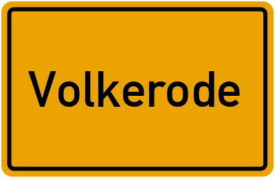 Volkerode in Thüringen