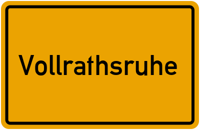 Vollrathsruhe in Mecklenburg-Vorpommern