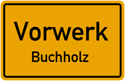 Straßenverzeichnis Vorwerk Buchholz