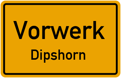 Straßenverzeichnis Vorwerk Dipshorn