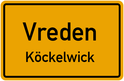 Straßenverzeichnis Vreden Köckelwick