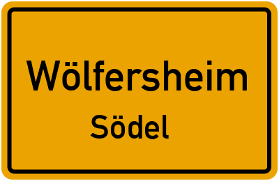 Straßenverzeichnis Wölfersheim Södel
