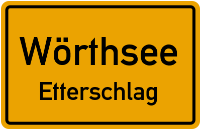 Straßenverzeichnis Wörthsee Etterschlag