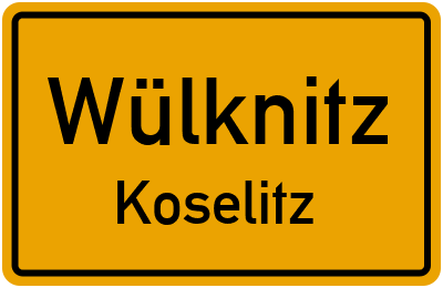 Straßenverzeichnis Wülknitz Koselitz