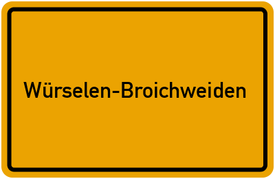 Branchenbuch Würselen-Broichweiden, Nordrhein-Westfalen