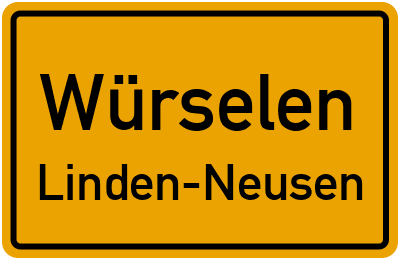 Straßenverzeichnis Würselen Linden-Neusen