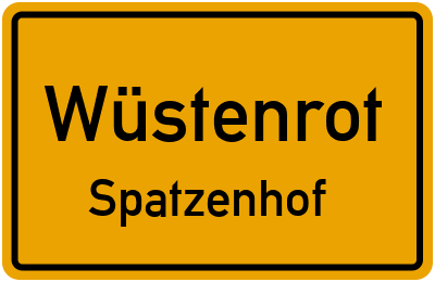 Straßenverzeichnis Wüstenrot Spatzenhof