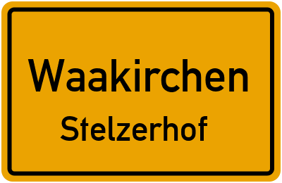 Straßenverzeichnis Waakirchen Stelzerhof
