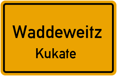 Straßenverzeichnis Waddeweitz Kukate