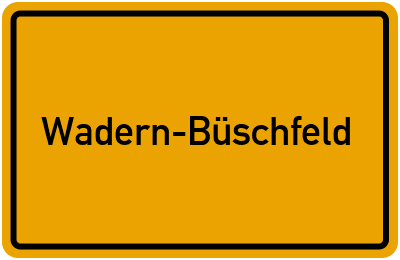 Branchenbuch Wadern-Büschfeld, Saarland