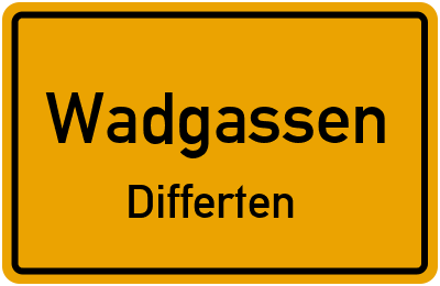 Straßenverzeichnis Wadgassen Differten