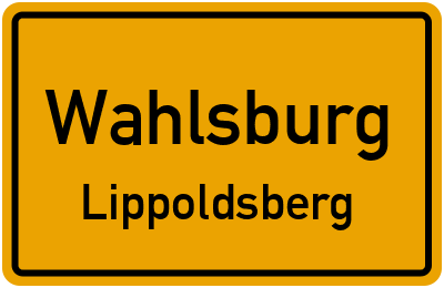 Straßenverzeichnis Wahlsburg Lippoldsberg