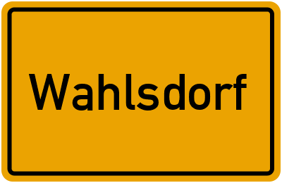 Wahlsdorf in Brandenburg erkunden
