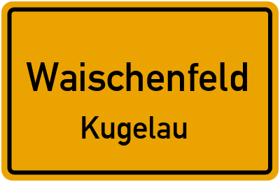 Straßenverzeichnis Waischenfeld Kugelau