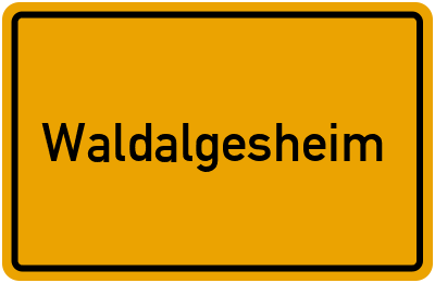 Wo liegt Waldalgesheim?
