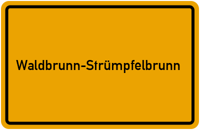 Branchenbuch Waldbrunn-Strümpfelbrunn, Baden-Württemberg