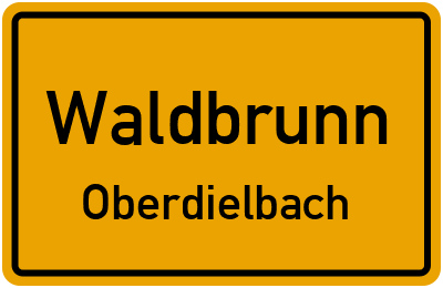 Straßenverzeichnis Waldbrunn Oberdielbach