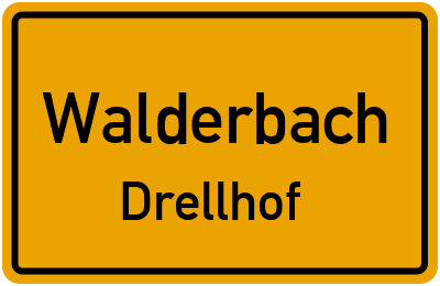 Straßenverzeichnis Walderbach Drellhof