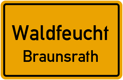 Straßenverzeichnis Waldfeucht Braunsrath