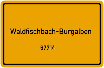 67714 Waldfischbach-Burgalben