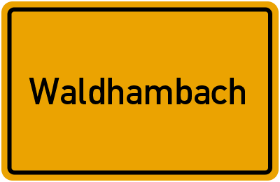 Waldhambach in Rheinland-Pfalz