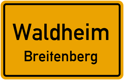 Straßenverzeichnis Waldheim Breitenberg