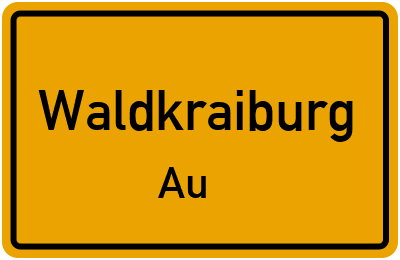 Straßenverzeichnis Waldkraiburg Au