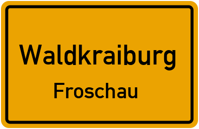Straßenverzeichnis Waldkraiburg Froschau