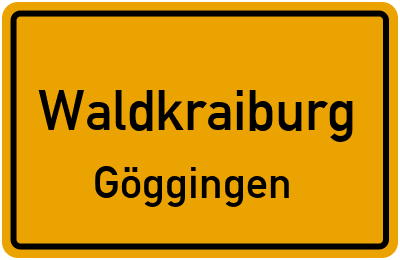 Straßenverzeichnis Waldkraiburg Göggingen