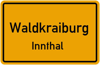 Straßenverzeichnis Waldkraiburg Innthal