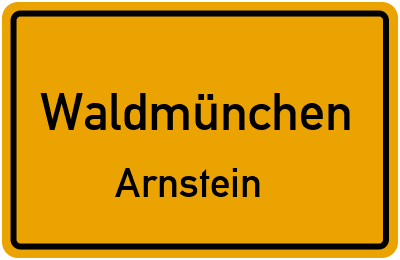 Straßenverzeichnis Waldmünchen Arnstein