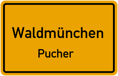 Straßenverzeichnis Waldmünchen Pucher