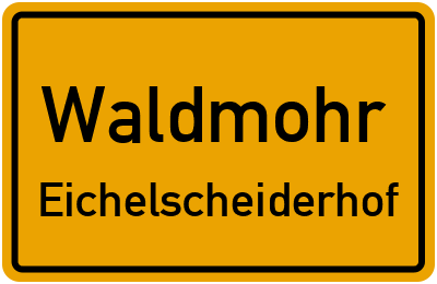 Straßenverzeichnis Waldmohr Eichelscheiderhof