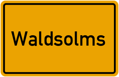 Waldsolms in Hessen