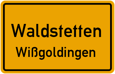Straßenverzeichnis Waldstetten Wißgoldingen