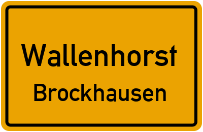 Straßenverzeichnis Wallenhorst Brockhausen