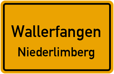 Straßenverzeichnis Wallerfangen Niederlimberg