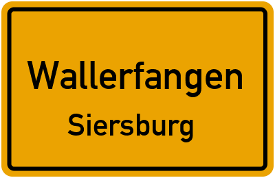 Straßenverzeichnis Wallerfangen Siersburg