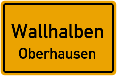 Straßenverzeichnis Wallhalben Oberhausen