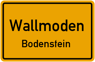 Straßenverzeichnis Wallmoden Bodenstein