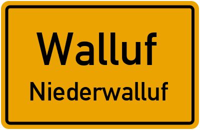 Straßenverzeichnis Walluf Niederwalluf