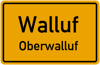 Straßenverzeichnis Walluf Oberwalluf