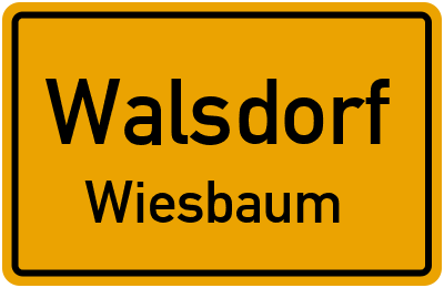 Straßenverzeichnis Walsdorf Wiesbaum