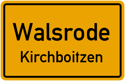 Straßenverzeichnis Walsrode Kirchboitzen