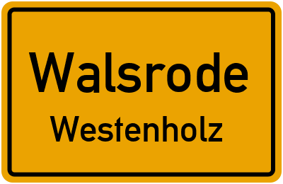 Straßenverzeichnis Walsrode Westenholz