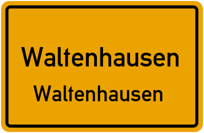 Straßenverzeichnis Waltenhausen Waltenhausen